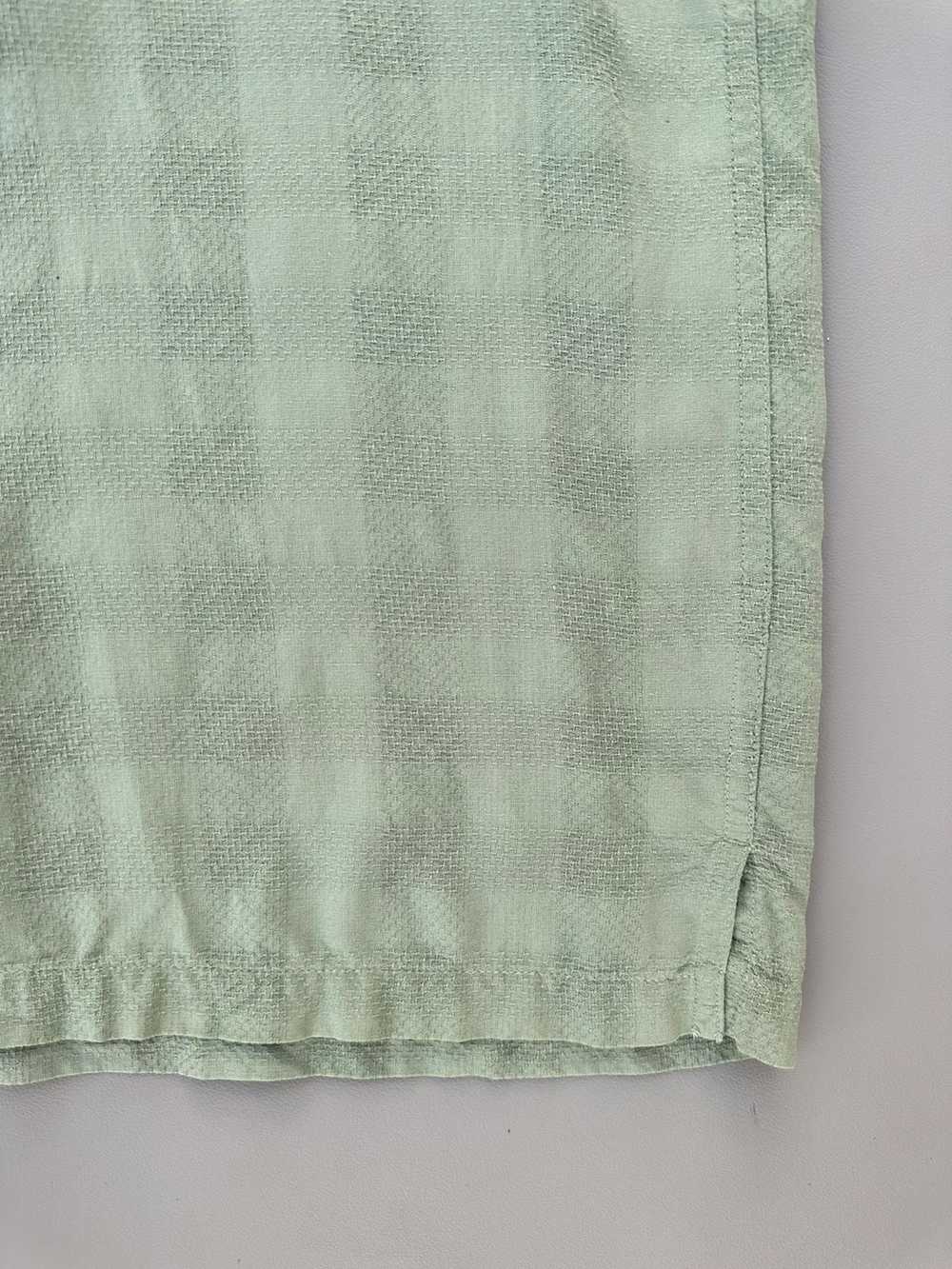 Japanese Brand × Other Green Silk Shirt - image 3