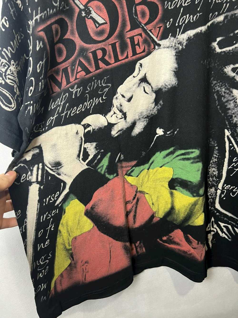 Bob Marley × Vintage Vintage Bob Marley All Over … - image 5