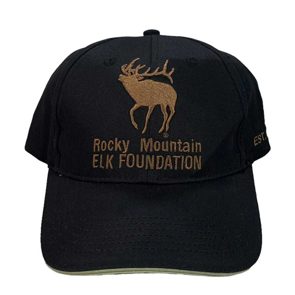Vintage Vintage Rocky Mountain Elk Foundation Bla… - image 1