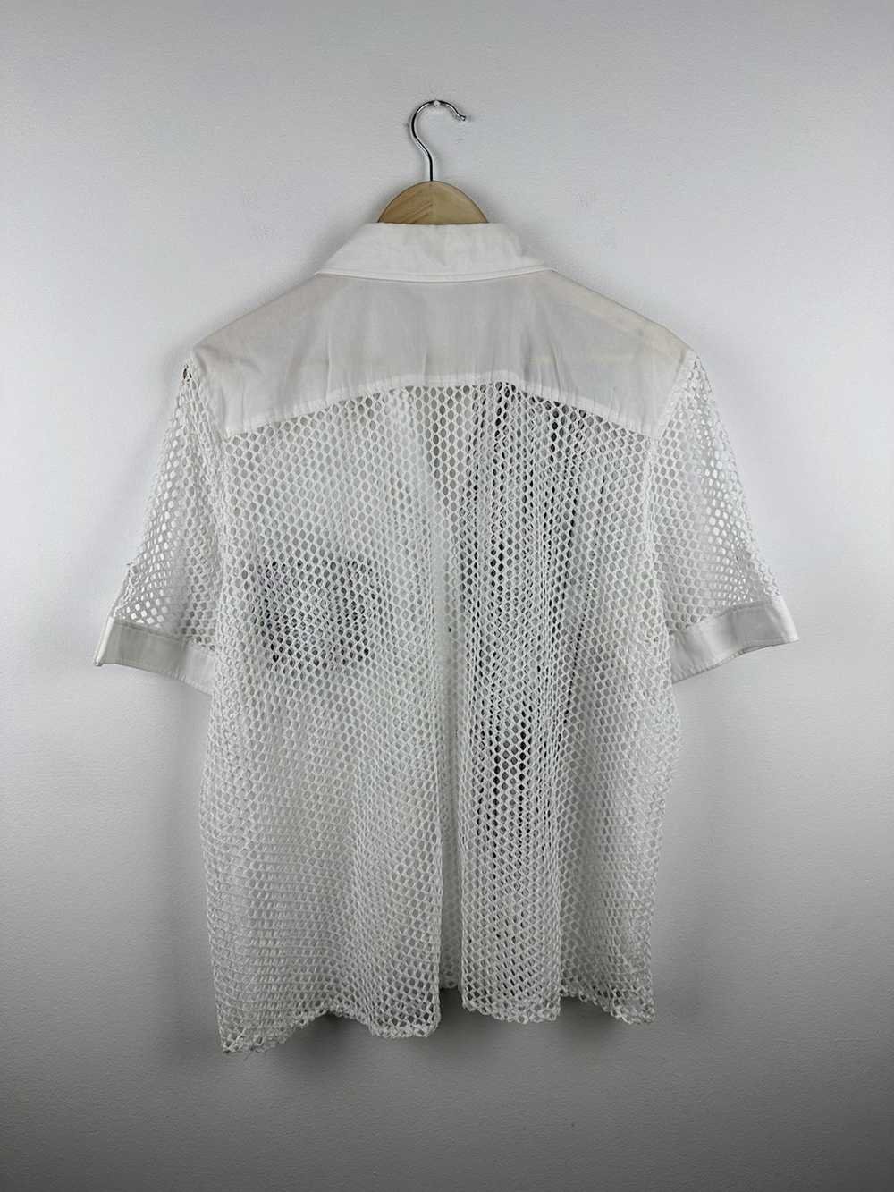 Rare × Streetwear × Vintage Fishnet shirt John Ga… - image 2