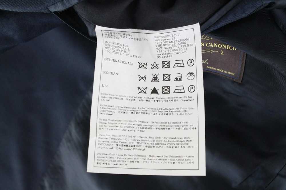 Suitsupply LAZIO UK46S Wool S110 Navy Slim Cut Me… - image 11