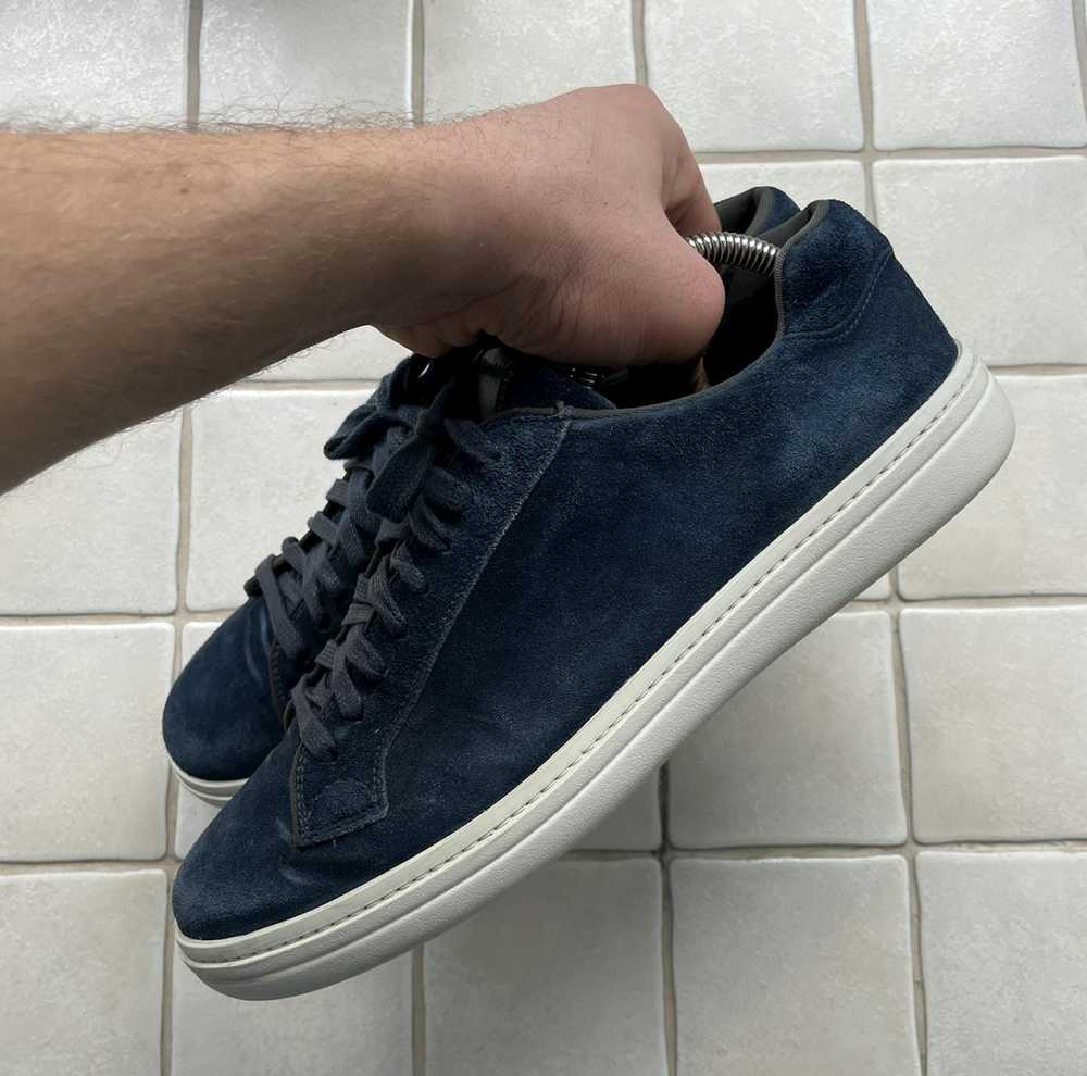 Churchs × Luxury Church’s Suede Classic Dark Blue… - image 3