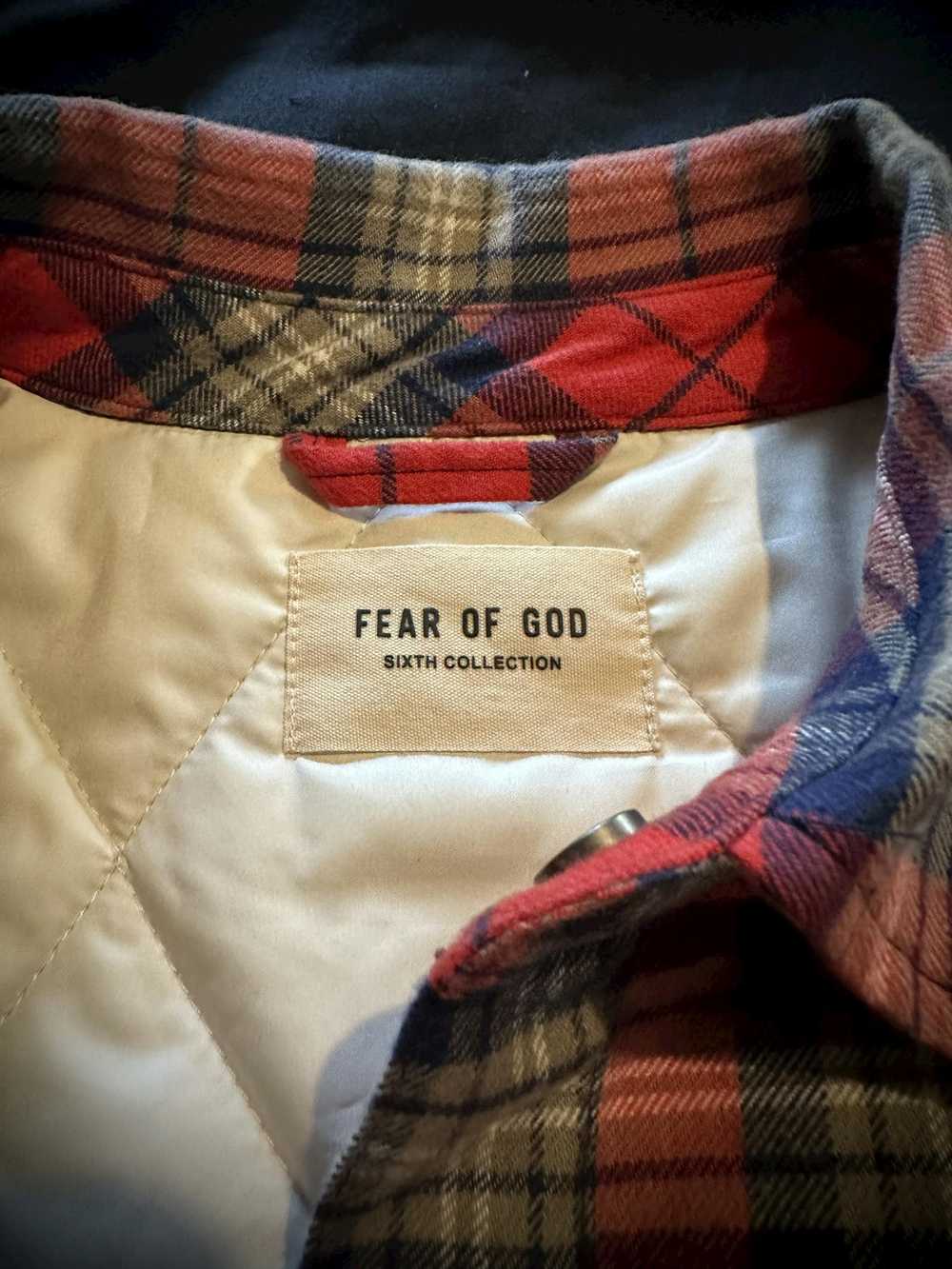 Fear of God Fear of God Sixth Collection Plaid Sh… - image 5