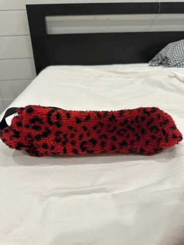 Supreme Supreme Leopard fleece waist bag - image 1