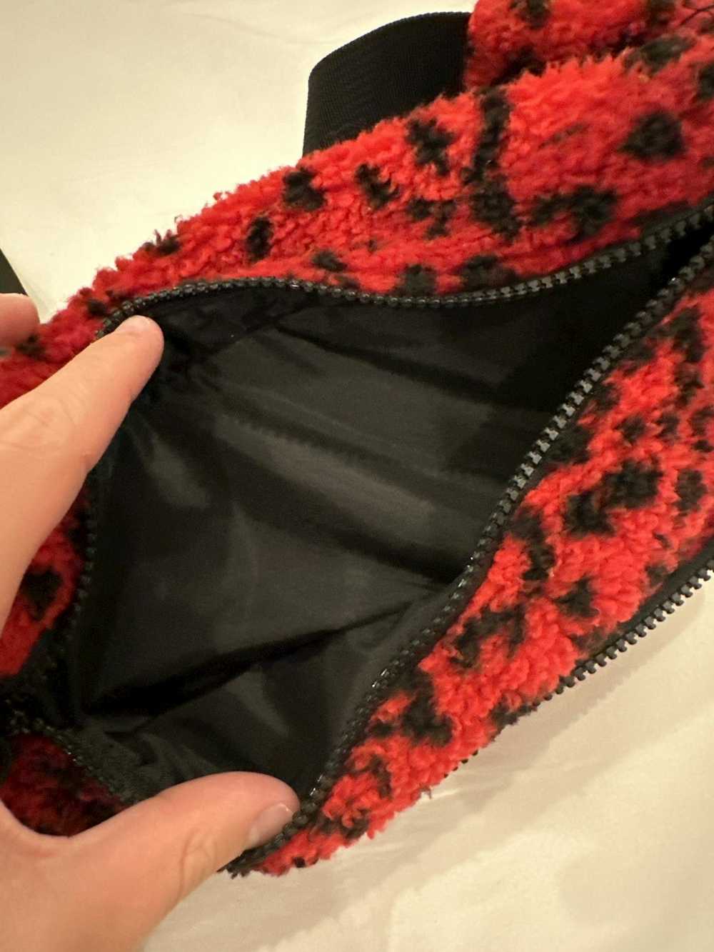 Supreme Supreme Leopard fleece waist bag - image 4