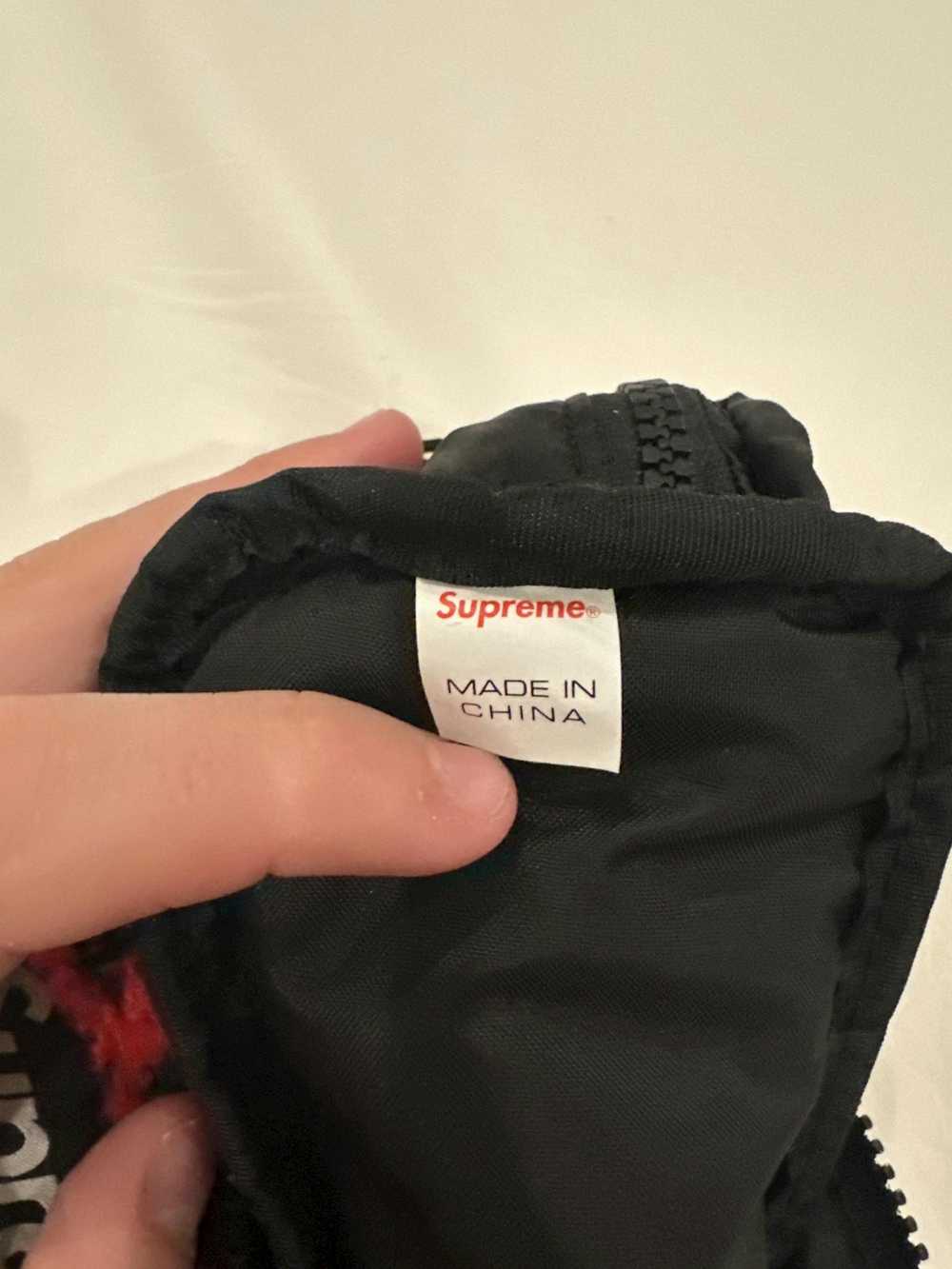 Supreme Supreme Leopard fleece waist bag - image 7