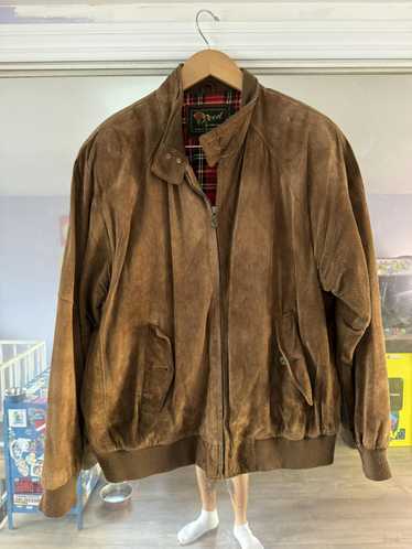 Rare Vintage 70s Reed Sportswear Leather Car Coat Made in USA -  Canada