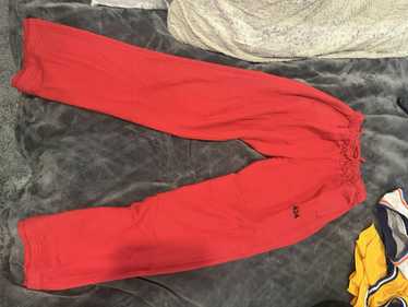 424 On Fairfax 424 Red Sweatpants - image 1