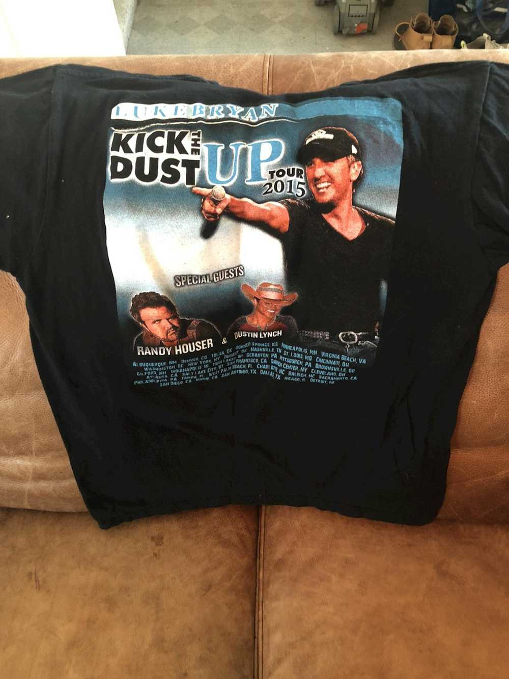 Vintage Luke Bryan Concert T - Kick the Dust Up 2… - image 2