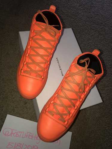 Balenciaga Neon Orange Balenciaga Arenas - image 1