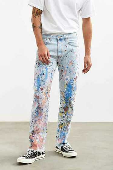 Levi's US Rags Heavy Paint Splatter Jeans