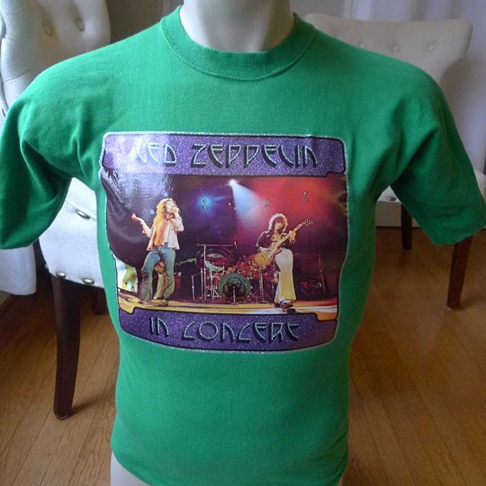 1975 Led Zeppelin Double Thick Shirt (C) Licensed… - image 1