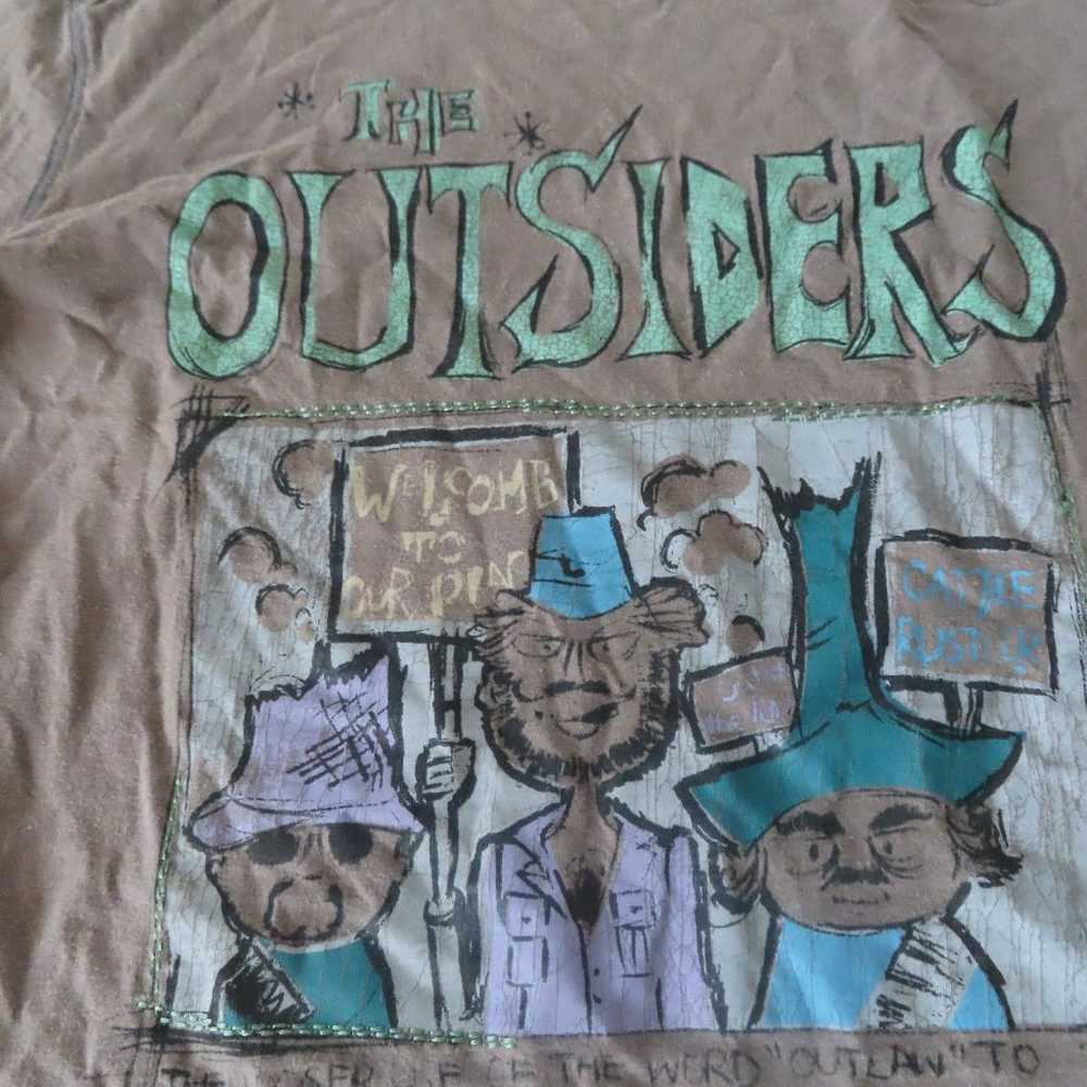 rare levis red tab tshirt the outsiders wildwest … - image 3