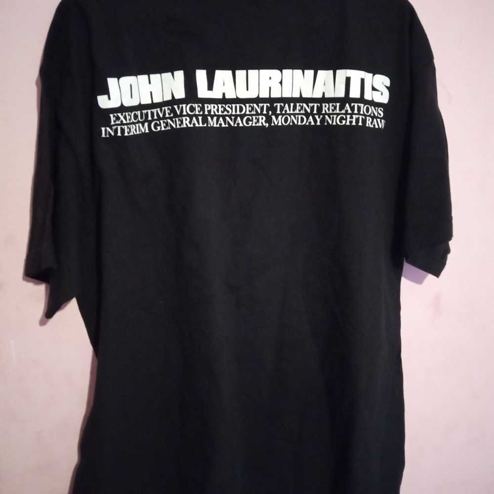 John Laurinaitis Future Endeavored XL T-shirt RARE - image 5