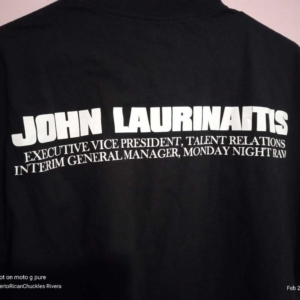 John Laurinaitis Future Endeavored XL T-shirt RARE - image 6