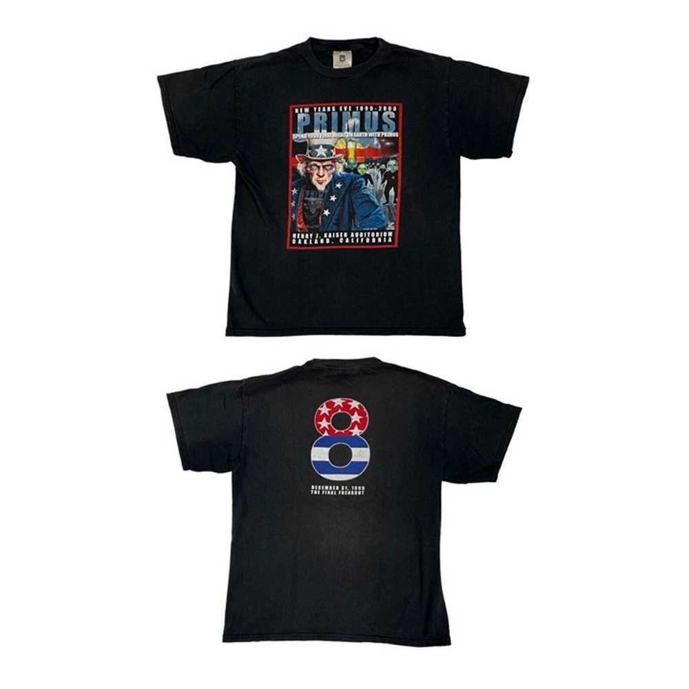 Vintage Primus T-Shirt Size L New Years Concert M… - image 1