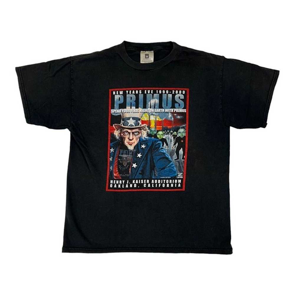 Vintage Primus T-Shirt Size L New Years Concert M… - image 2