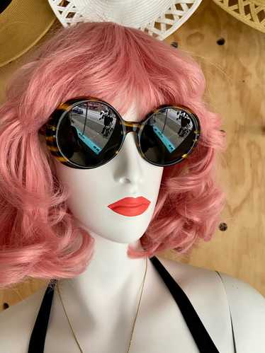1960s Sunglasses - Stripe - image 1