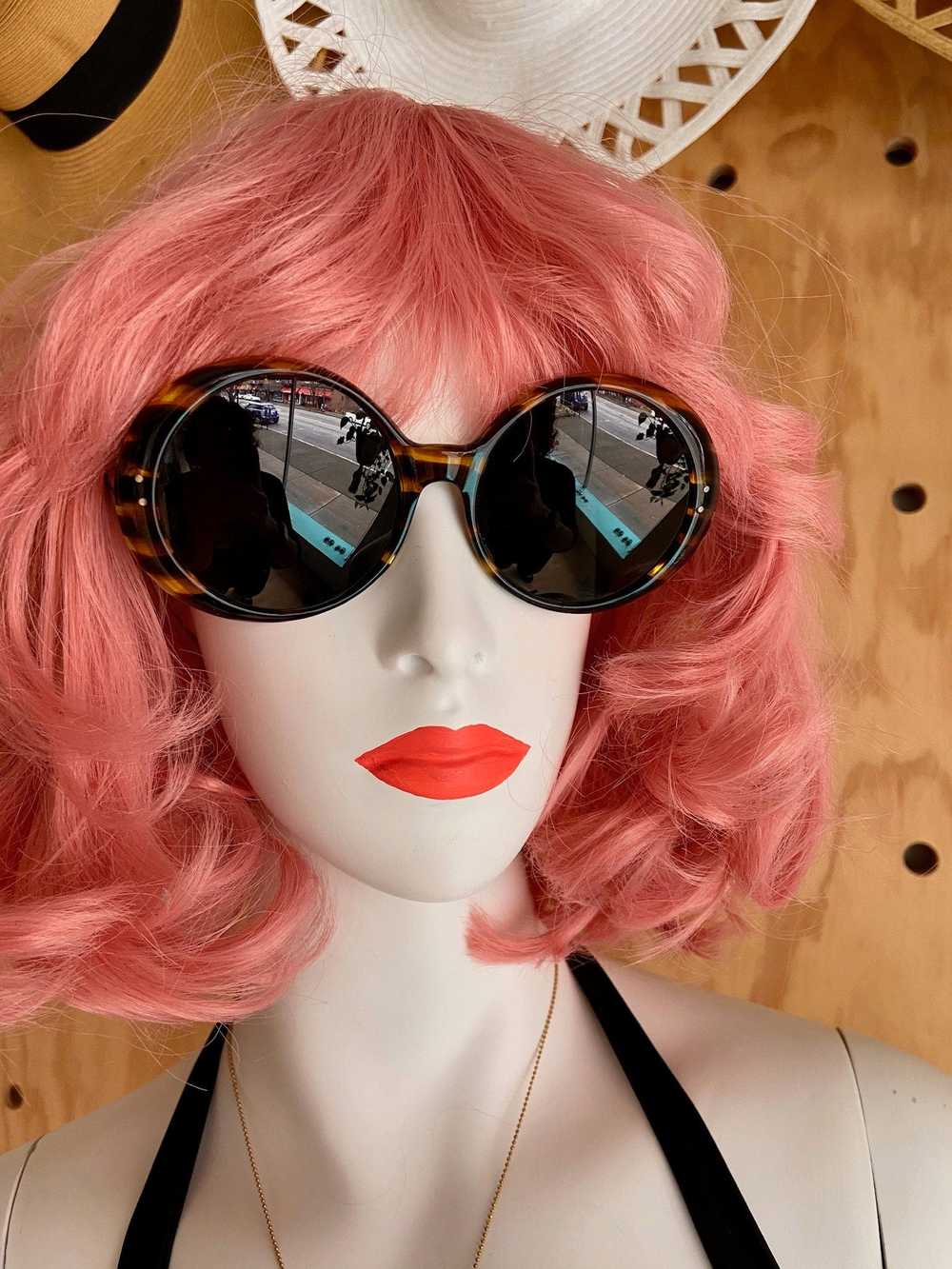 1960s Sunglasses - Stripe - image 2