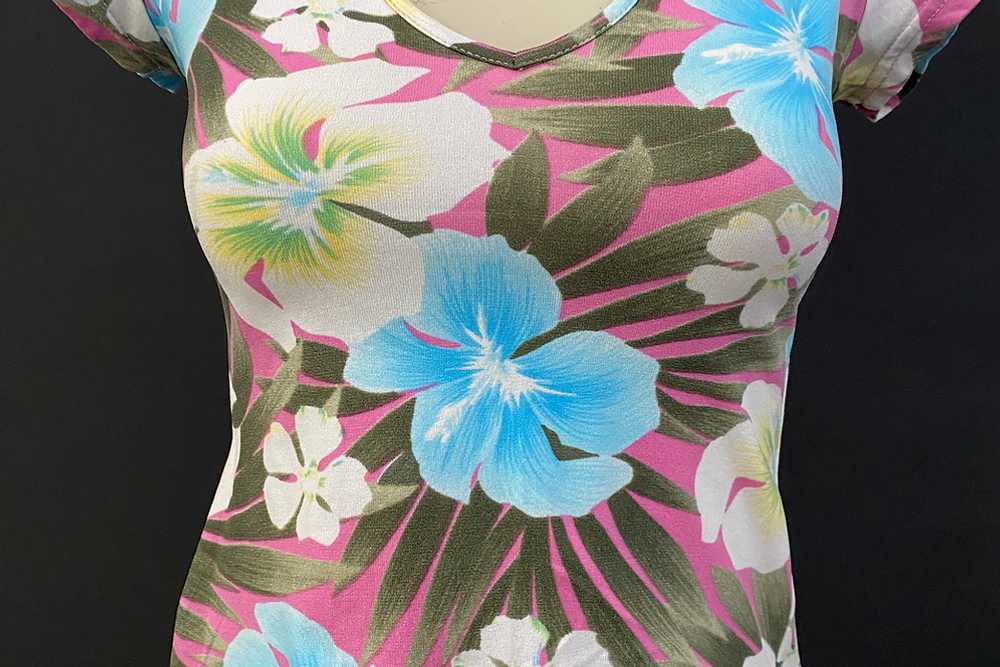 00s Morgan De Toi Tropical Floral Top - image 2