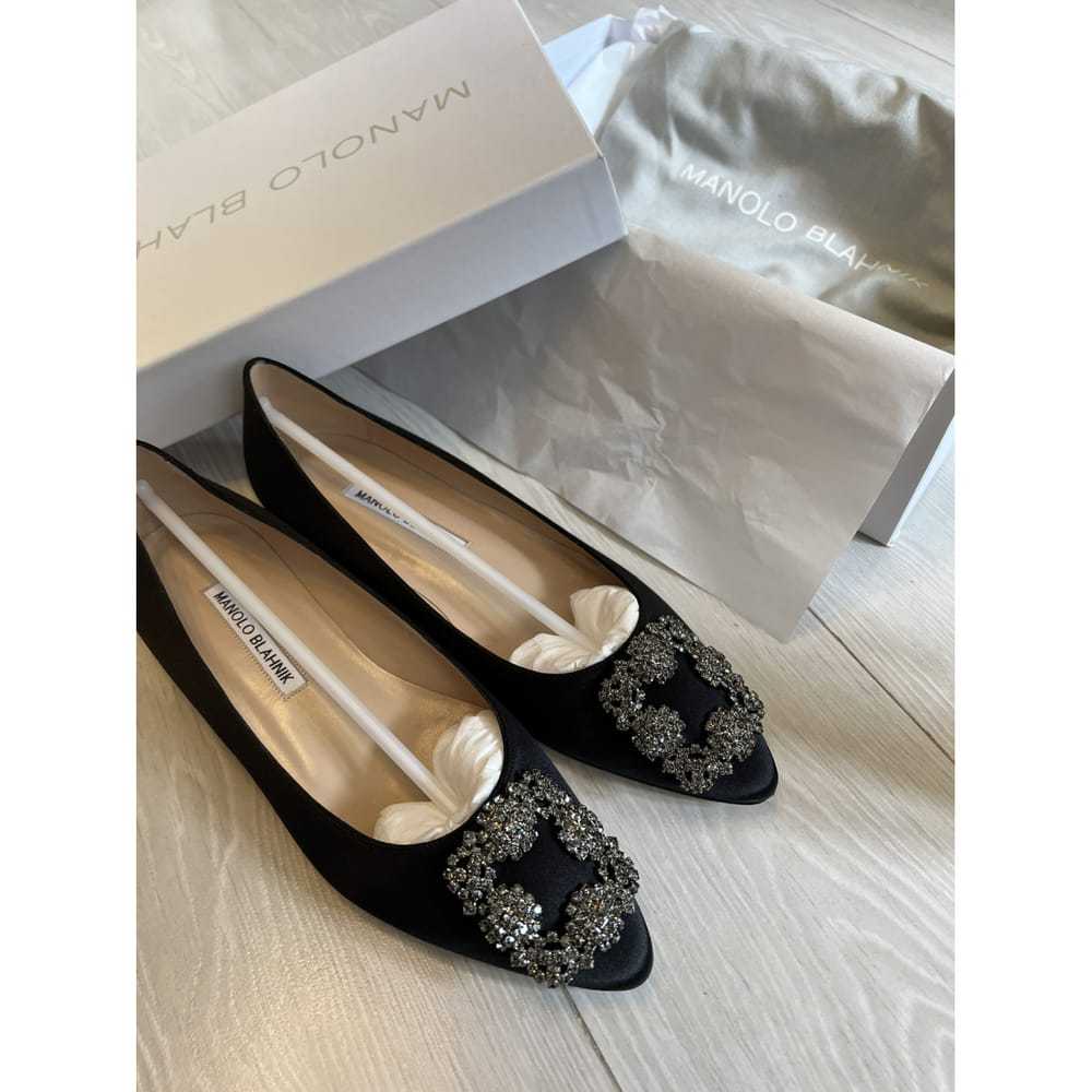 Manolo Blahnik Hangisi cloth ballet flats - image 5