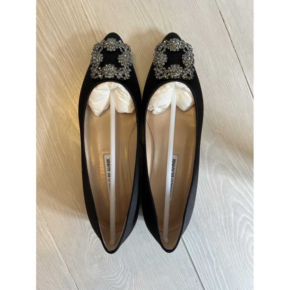 Manolo Blahnik Hangisi cloth ballet flats - image 8