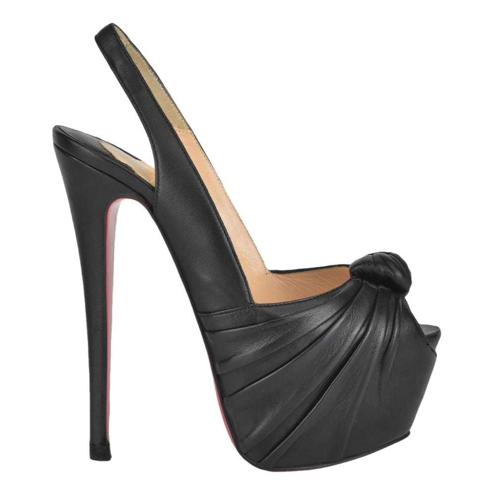 Christian Louboutin Private Number leather heels - image 1