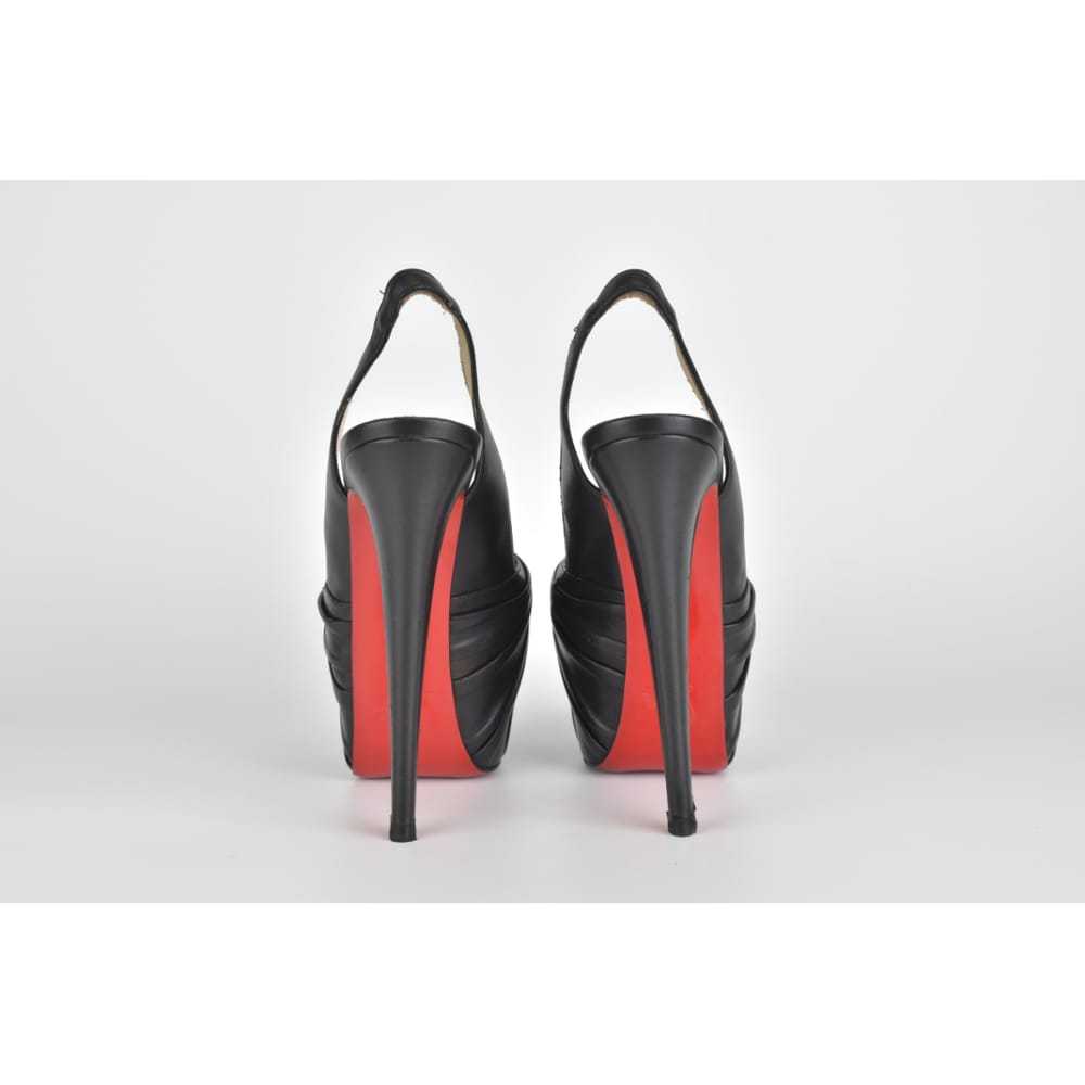 Christian Louboutin Private Number leather heels - image 4