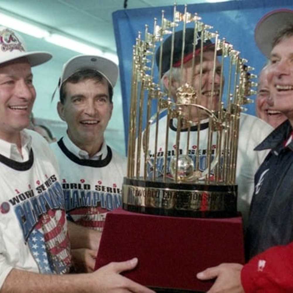 1995 Tshirt Atlanta Braves World Series Champions - image 8