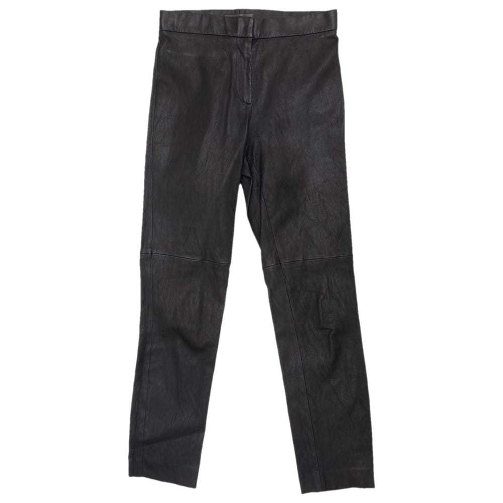 Stouls Leather slim pants - image 1