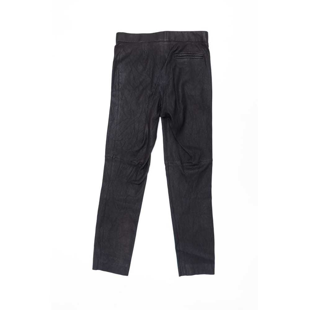 Stouls Leather slim pants - image 2