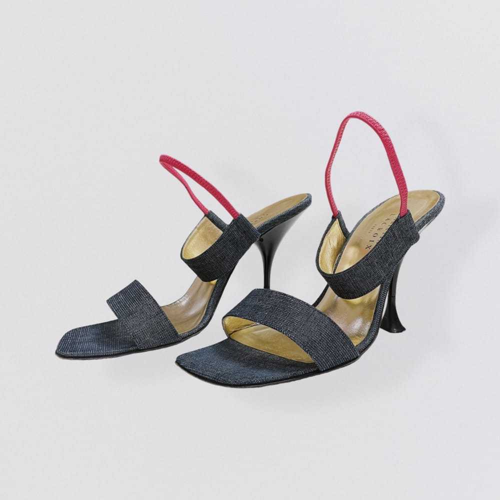 Christian Lacroix Cloth sandals - image 2