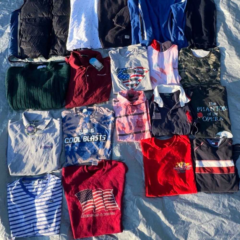 MENS Clothing LOT Size EXTRA LARGE (19 ITEMS) All… - image 2