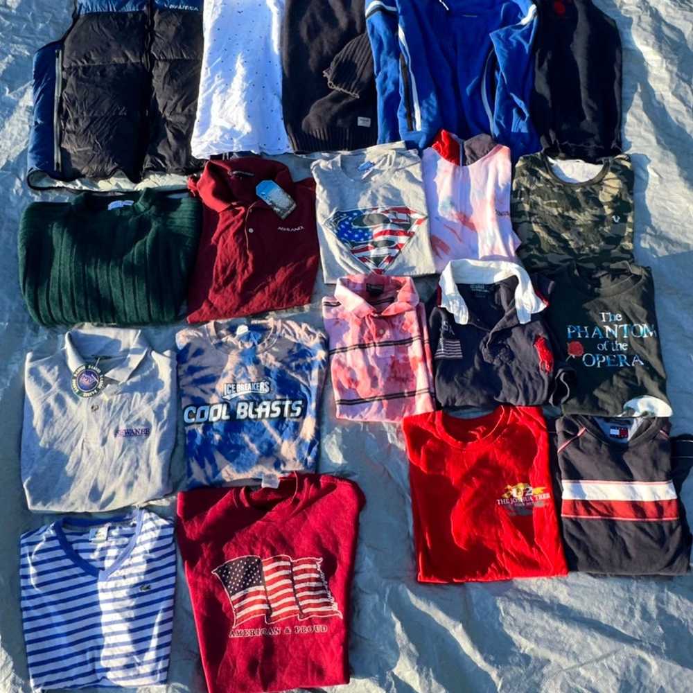 MENS Clothing LOT Size EXTRA LARGE (19 ITEMS) All… - image 3