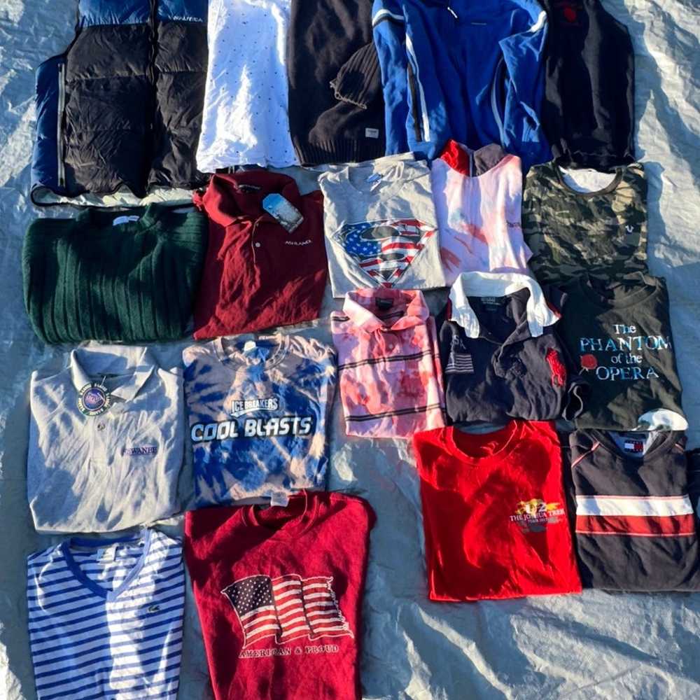 MENS Clothing LOT Size EXTRA LARGE (19 ITEMS) All… - image 4