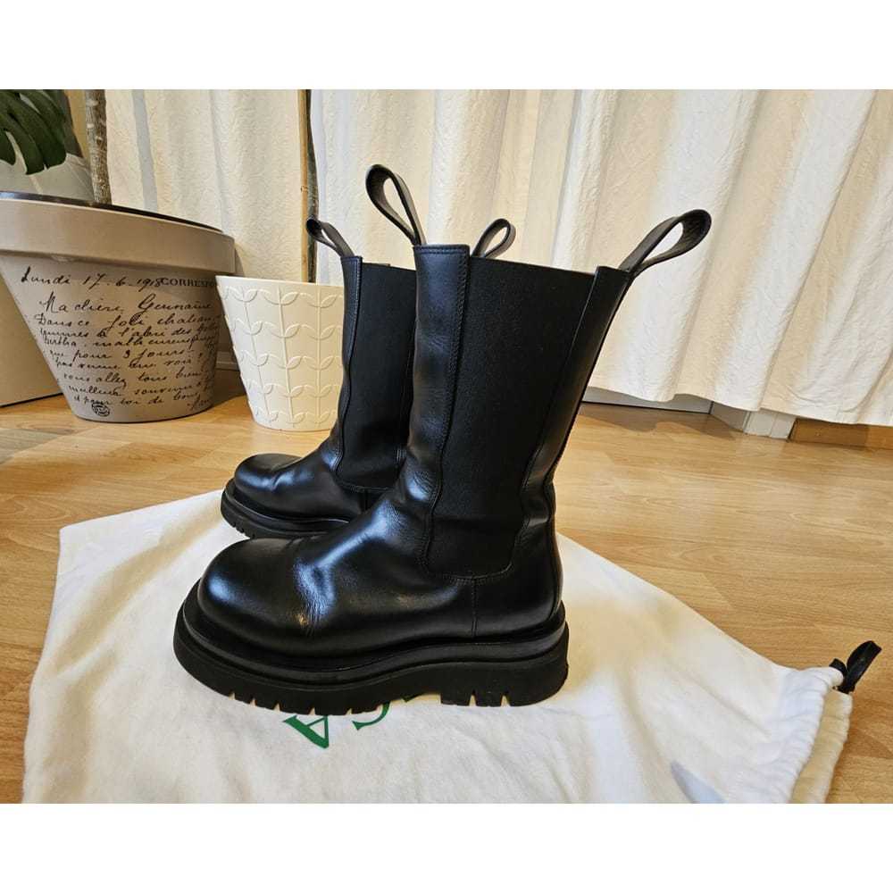 Bottega Veneta Lug leather ankle boots - image 3