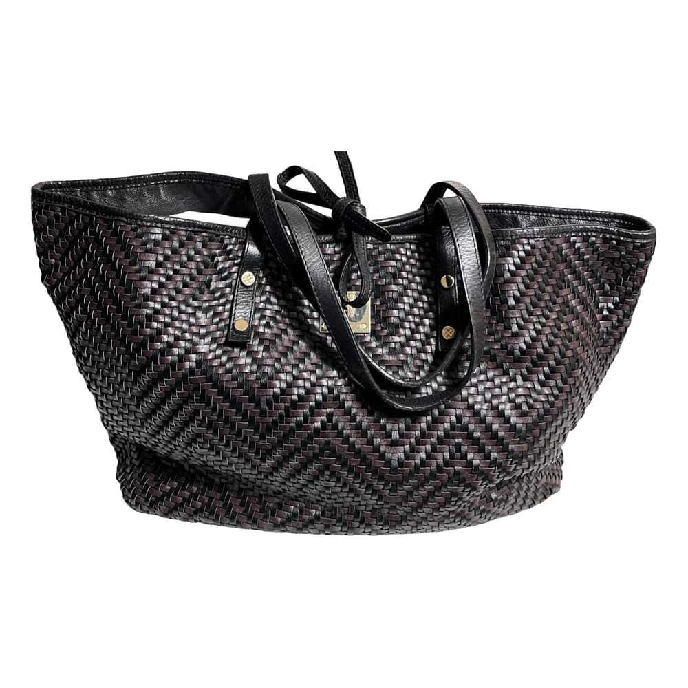 V 73 Leather handbag - image 1