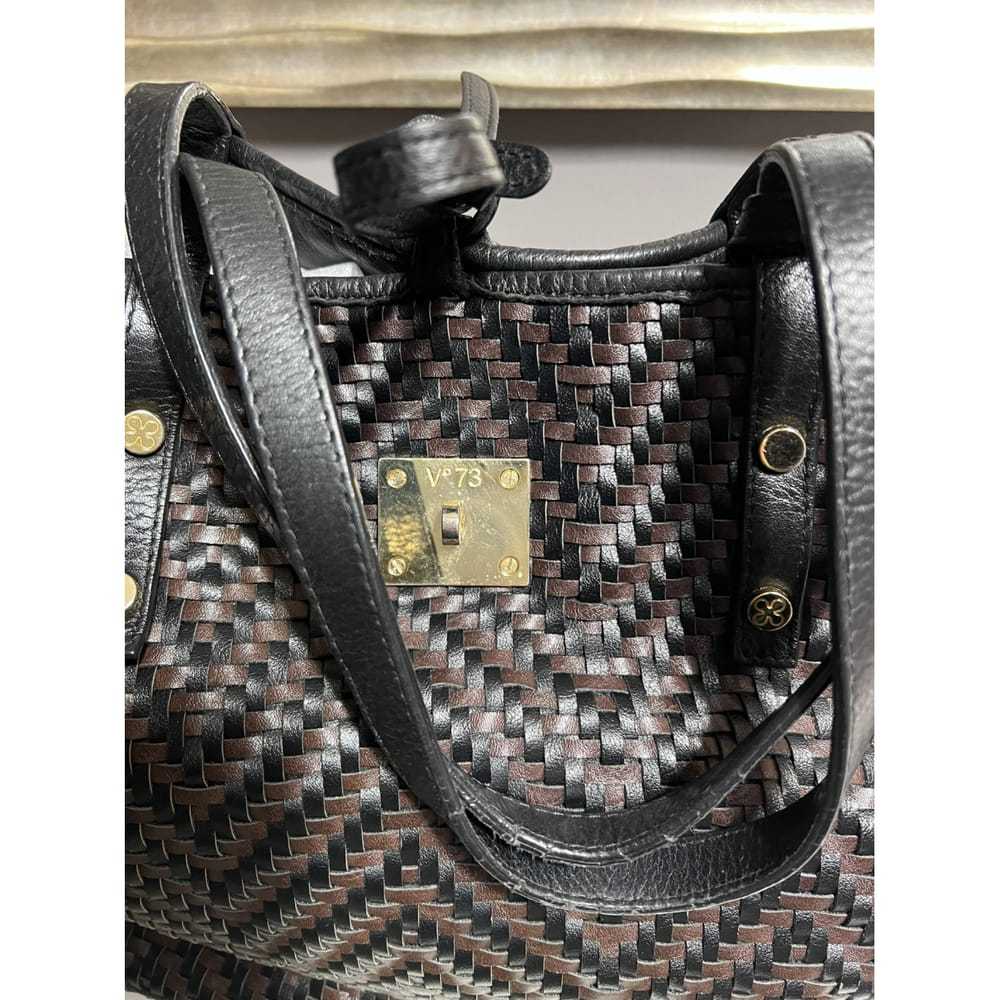 V 73 Leather handbag - image 2