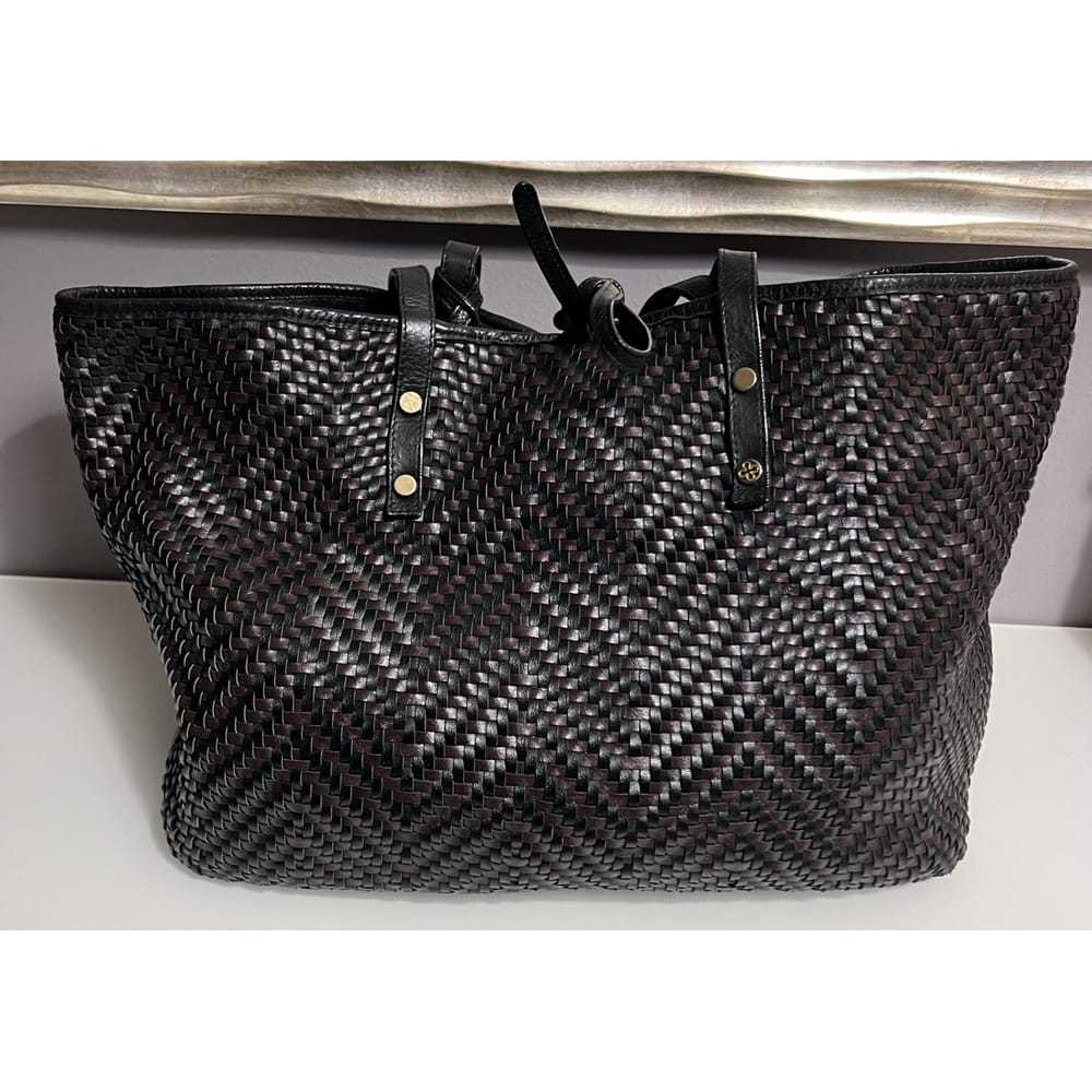 V 73 Leather handbag - image 3