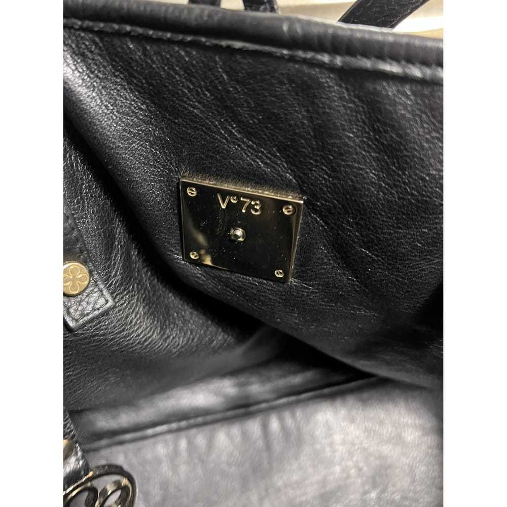 V 73 Leather handbag - image 6