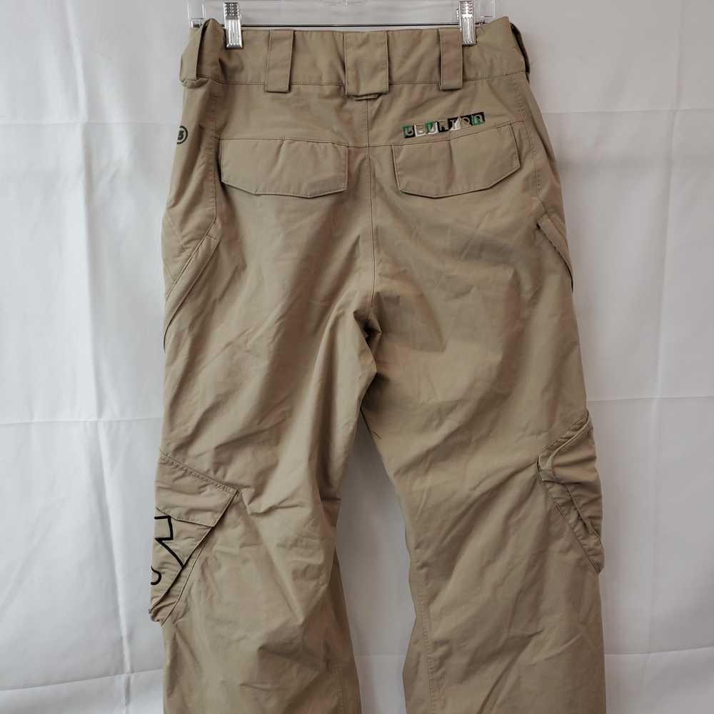 Burton Ski Snowboard Beige Cargo Pants Women's SM - image 2