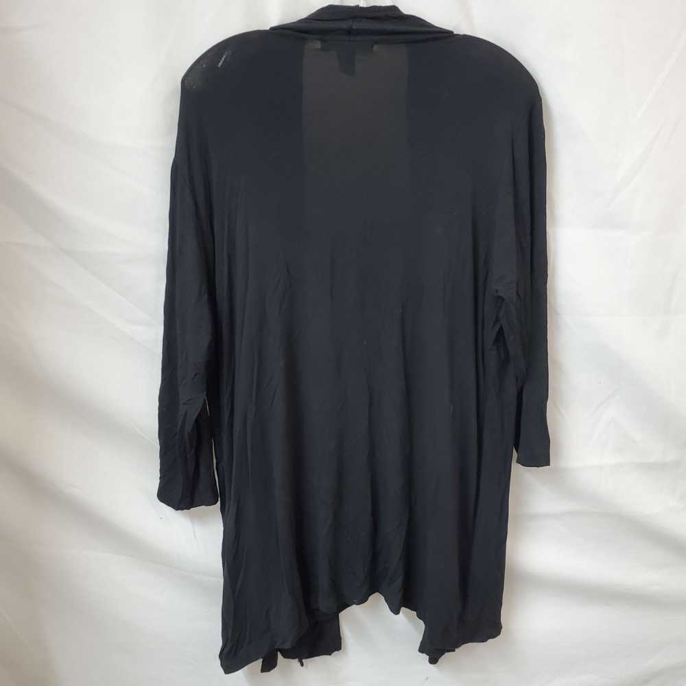 August Silk Women's Black Sequin Shirt, with Rayo… - image 2