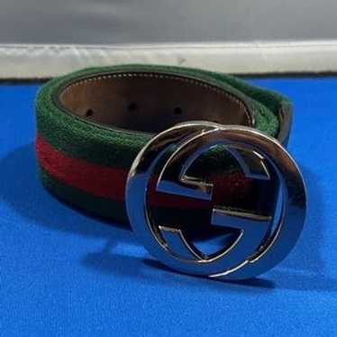 GUCCI グッチ グッチシグネチャー レザーベル 411924 メンズ グッチ GUCCI 定番インターロッキングGG グッチシマ ベルト
