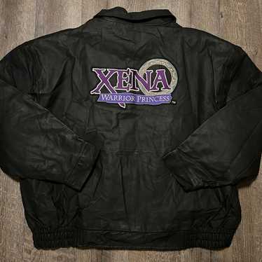 Vintage Xena Warrior Princess Leather Jacket size… - image 1