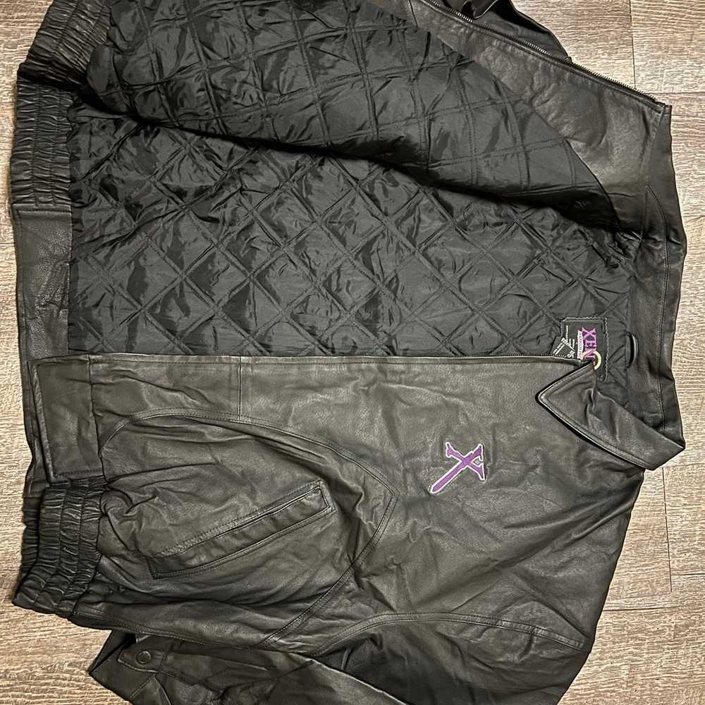 Vintage Xena Warrior Princess Leather Jacket size… - image 5