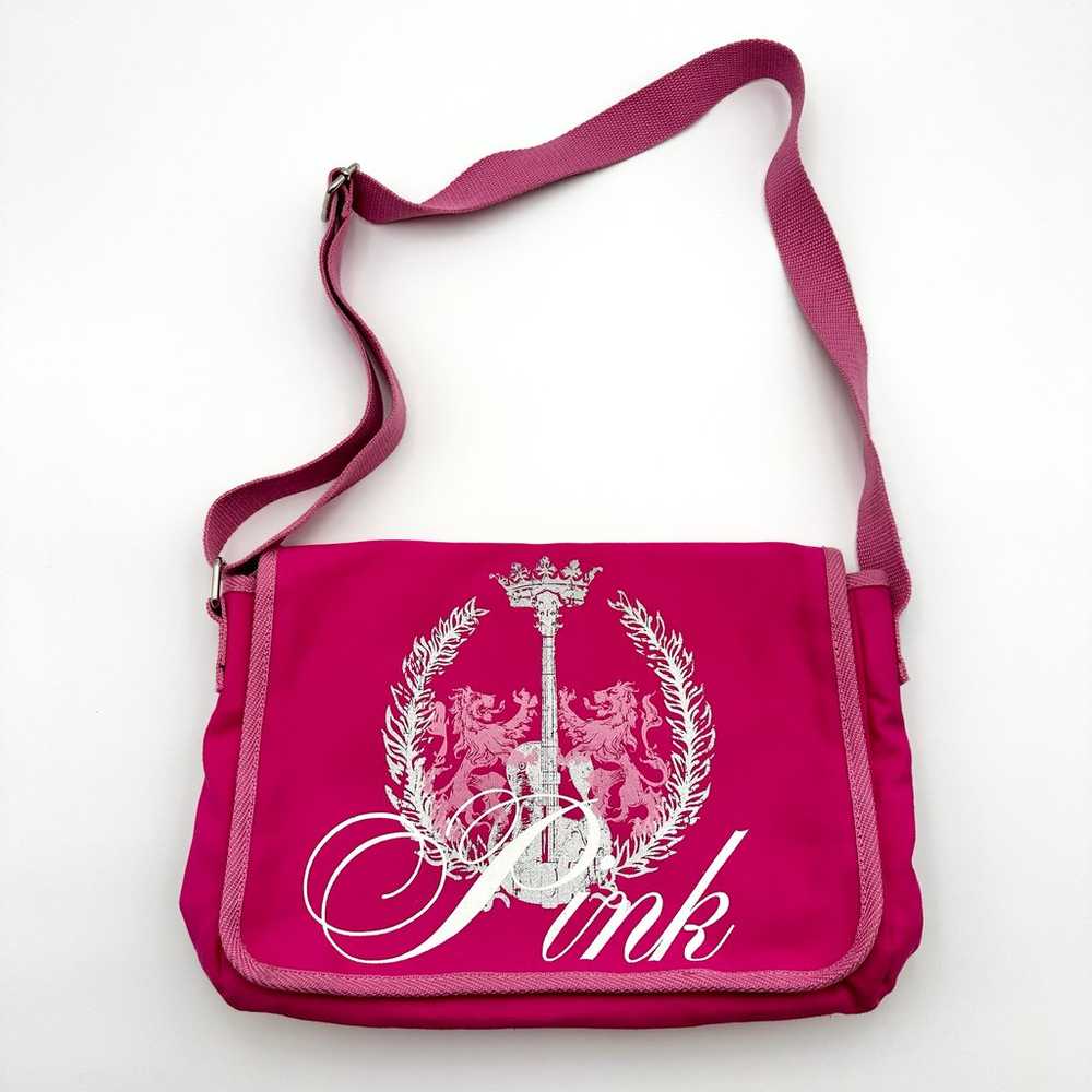 Victoria’s Secret PINK Vintage Rock n Roll Canvas… - image 1