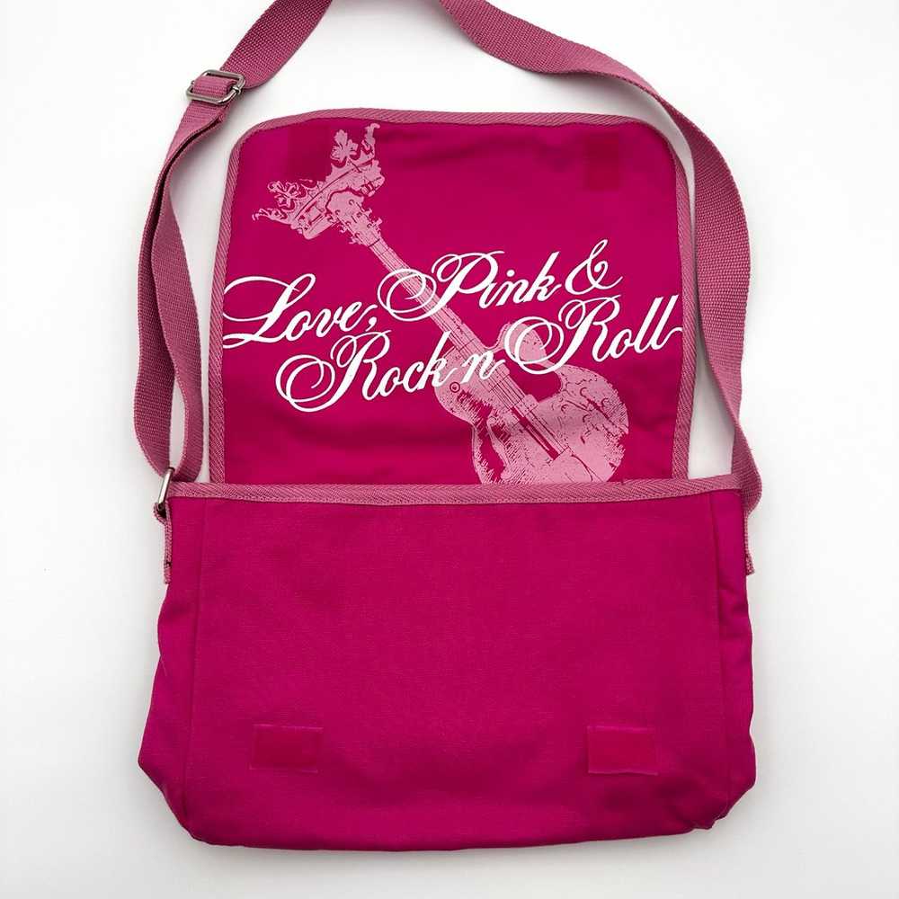 Victoria’s Secret PINK Vintage Rock n Roll Canvas… - image 3