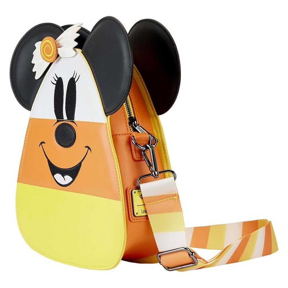 NWOT Minnie & Mickey Mouse candy corn crossbody b… - image 3
