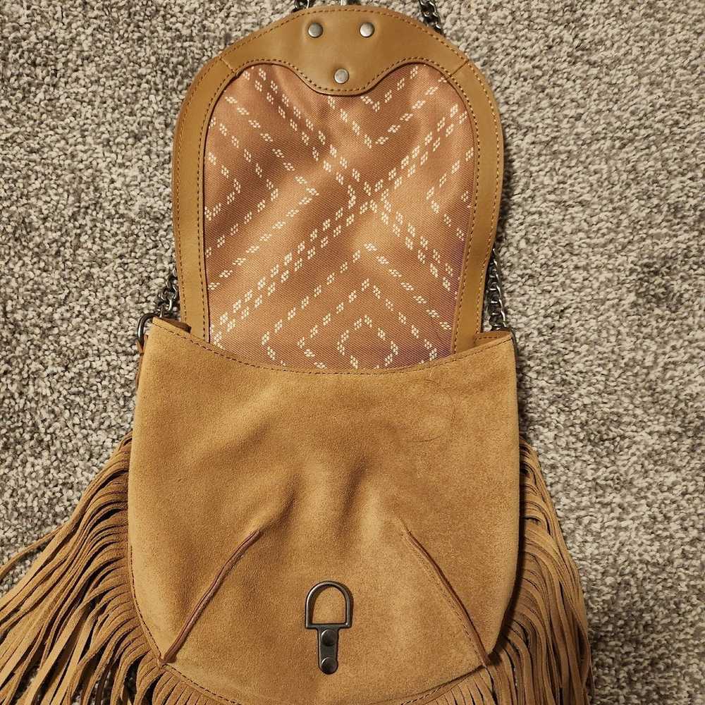Lucky Brand Genuine Suede Fringe purse - image 4