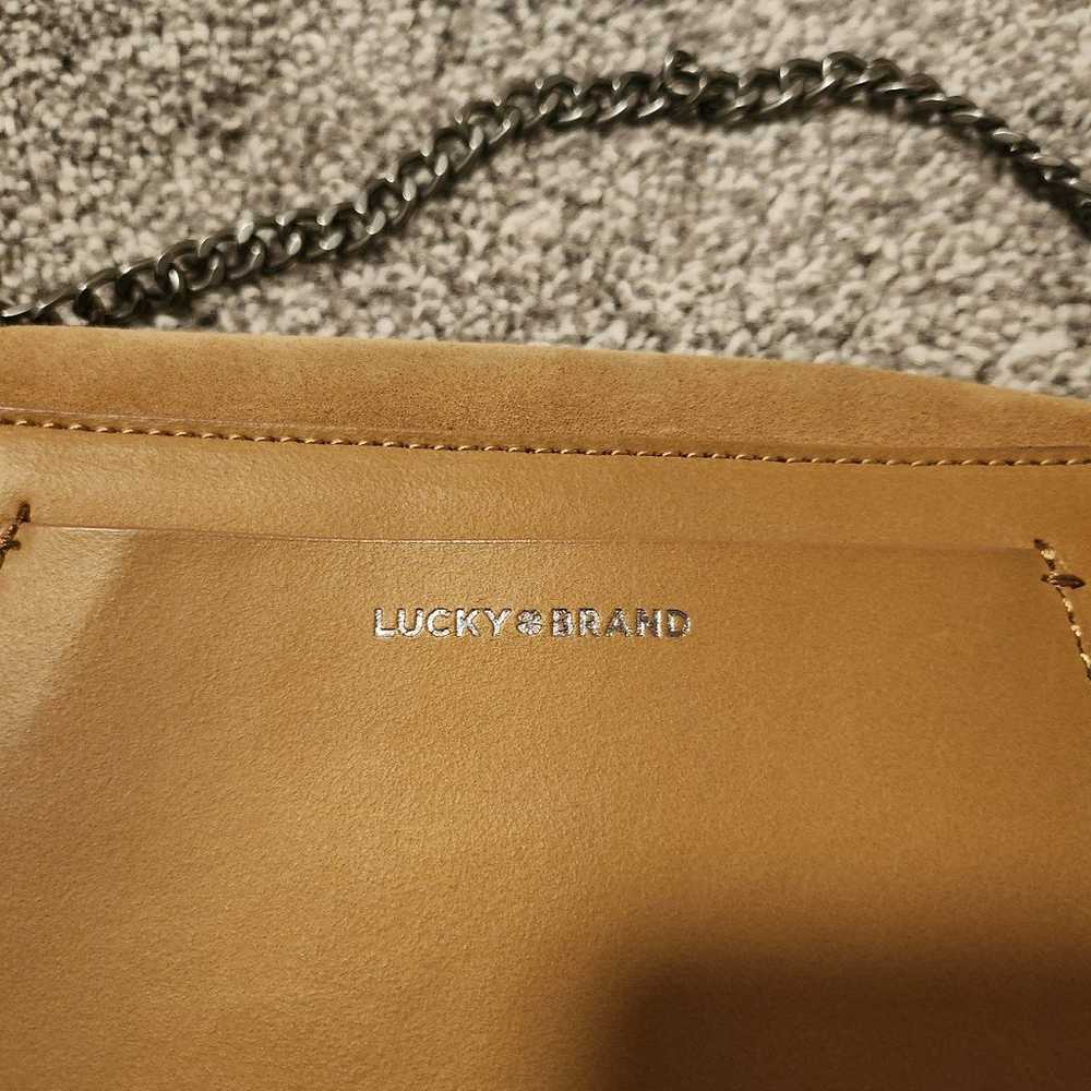 Lucky Brand Genuine Suede Fringe purse - image 5